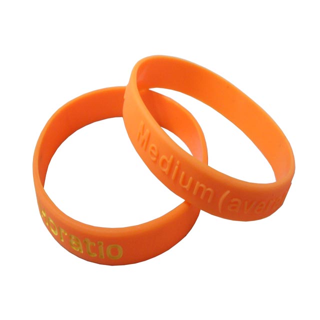 Custom Embossed Bracelet | Silicone Wristband