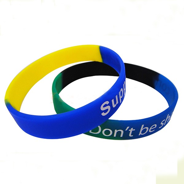Segmented Silk Sreen Printed Bracelets