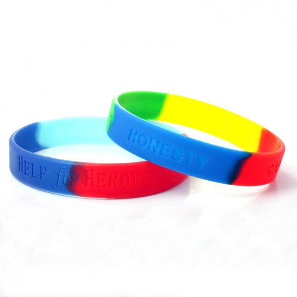 Multi-color Silicone Band | Silicone Wristband
