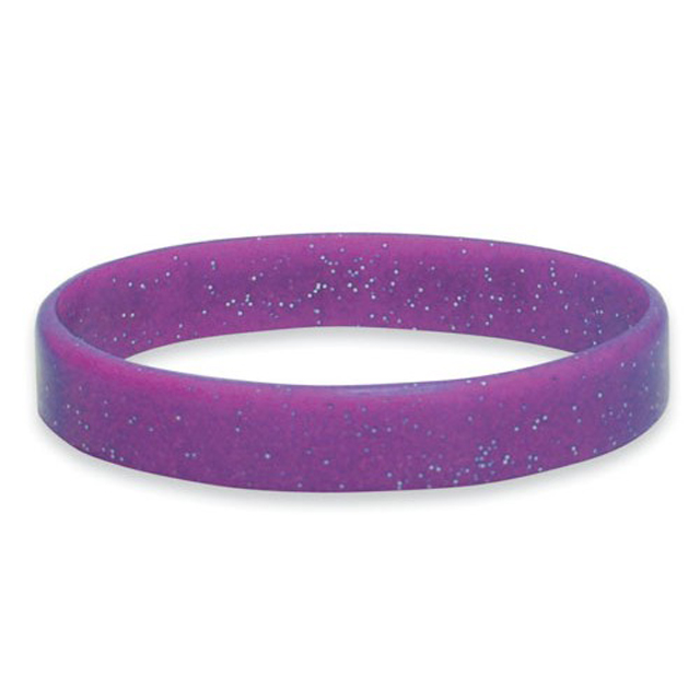 Glitter Silicone Wristband | Silicone Bracelet