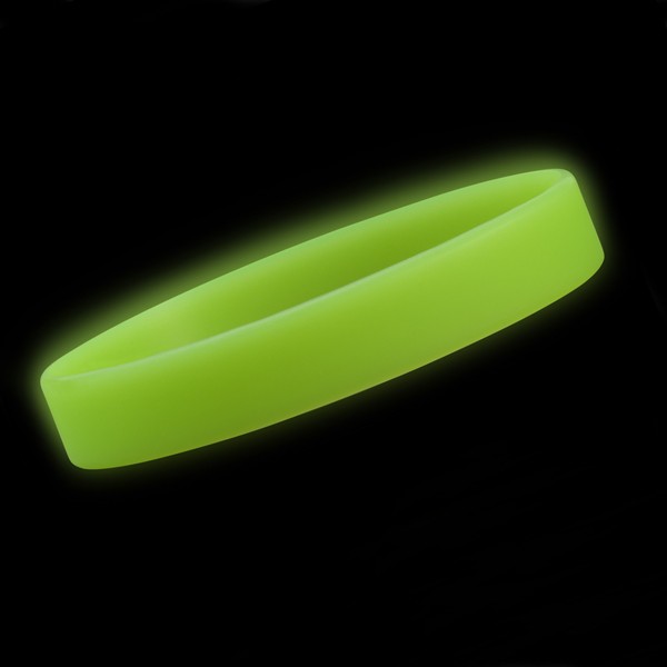 glow in the dark silicone bracelets