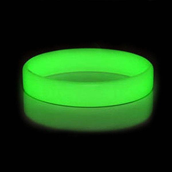 Glow In The Dark Silicone Wristband