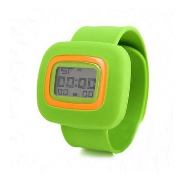Silicone Slap Band Watch | Digital watch